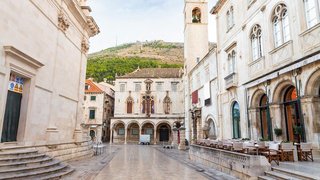 Gasse in der Altstadt von Dubrovnik