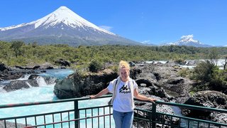 Petrohue-Wasserfälle in Chile