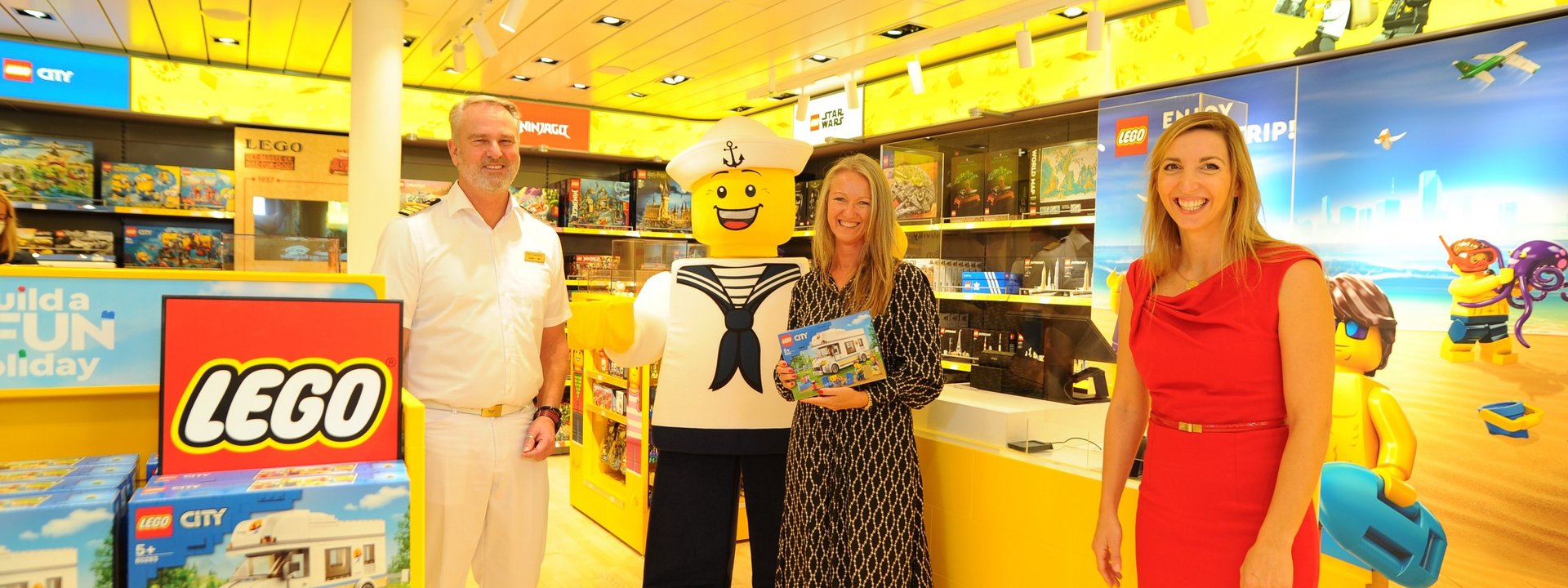 AIDA eröffnet weltweit ersten LEGO® Store an Bord eines Kreuzfahrtschiffes