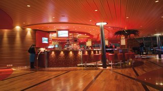 Die Blu Bar an Bord von AIDAblu