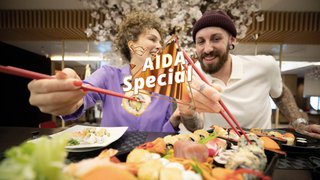 Sushi essen auf AIDA