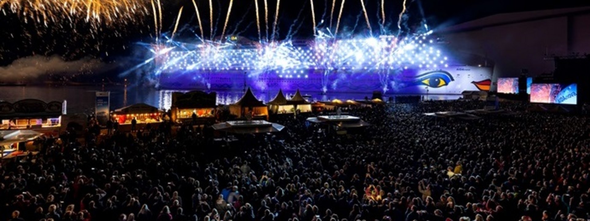 Live Entertainment Award für AIDAnova Schiffstaufe