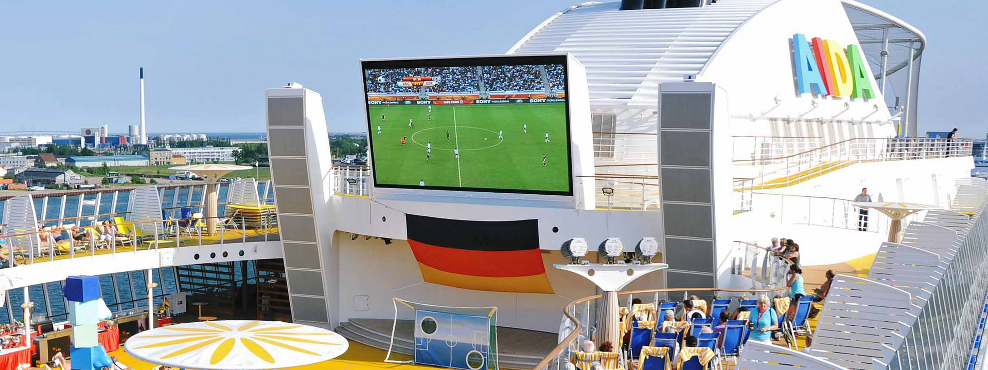WM-Fußball live auf der AIDA Flotte erleben