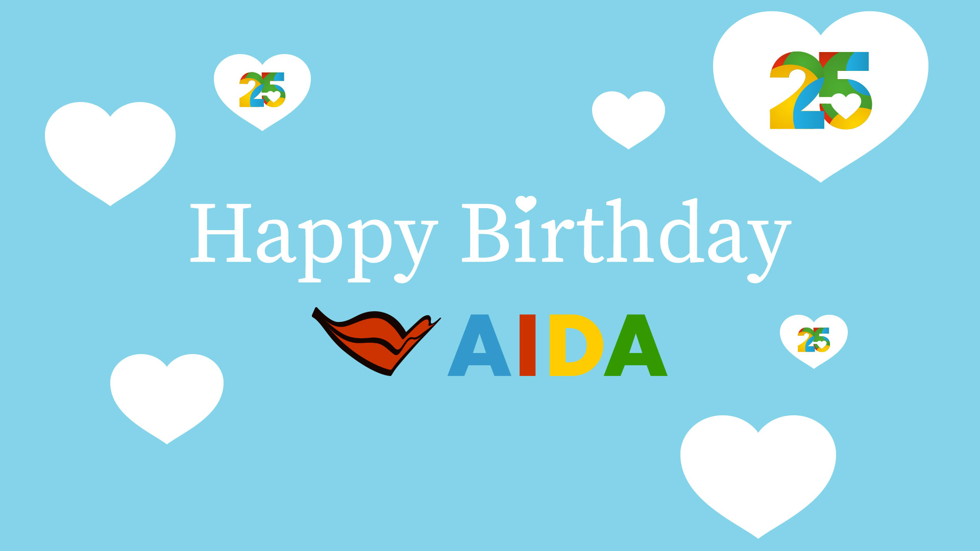 25 Jahre - Happy Birthday AIDA