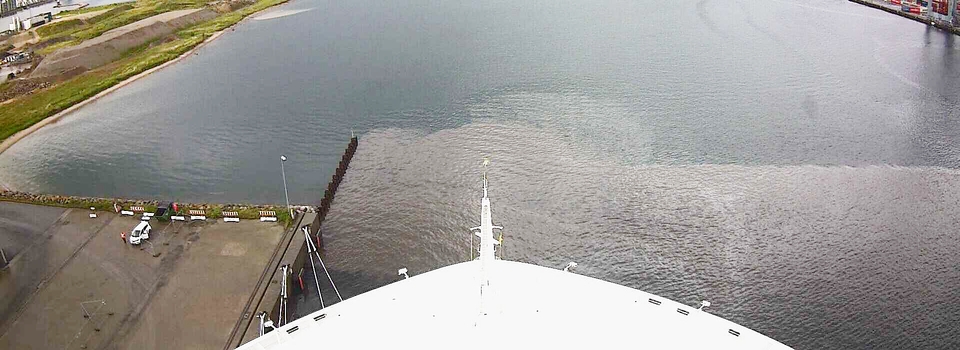 AIDAnova Webcam Blick auf die AIDAnova Webcam